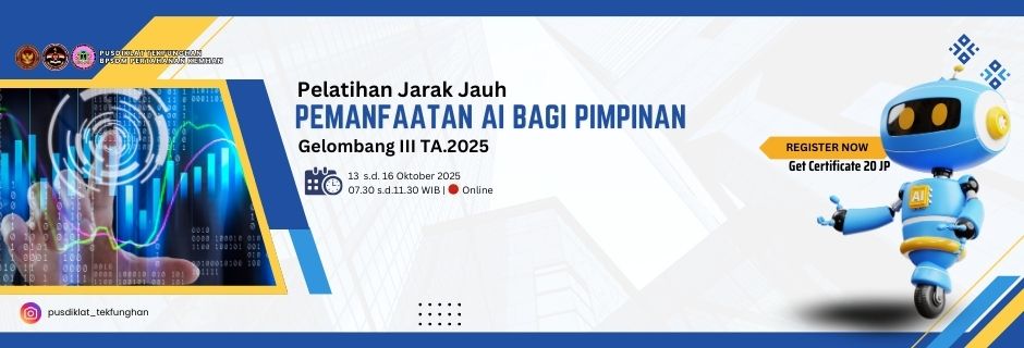 PJJ Pemanfaatan Artificial Intelegence (AI) bagi Pimpinan Gelombang III TA. 2025